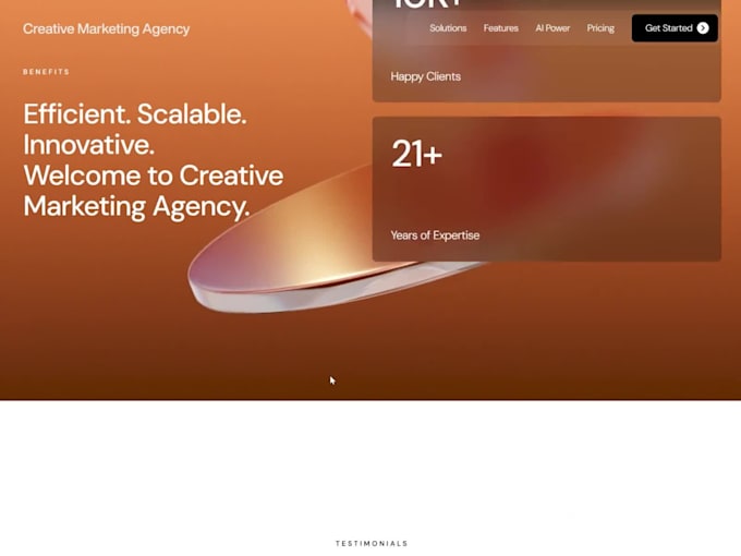 create interactive 3d animated wordpress website spline 3d three js gsap webflow