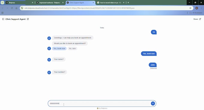 create a smart chatbot for whatsapp, instagram, or website