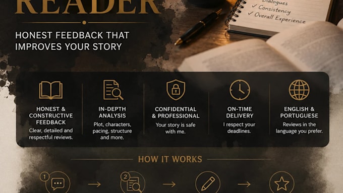 give detailed beta reader feedback