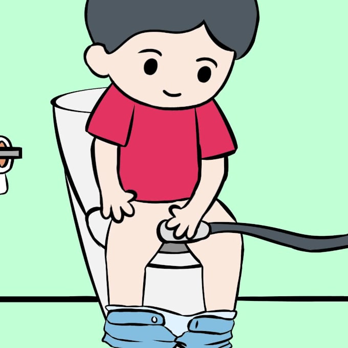 2d cartoon animation and illustration