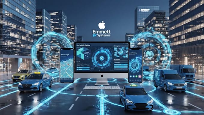 develop a custom car tracking app, gps tracking app and fleet management system