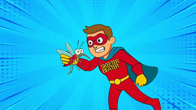 create awesome 2d animation for kids