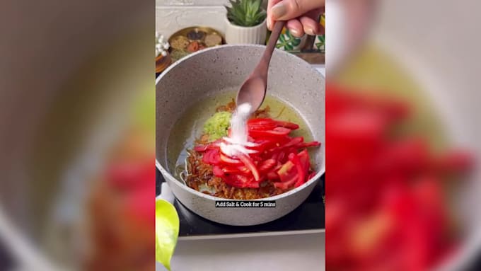 create cinematic food video for your restaurant