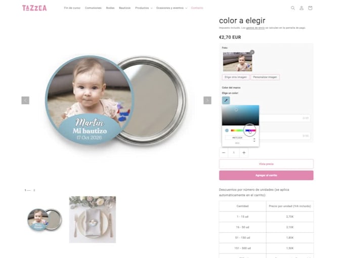 set up teeinblue product personalization for your shopify store