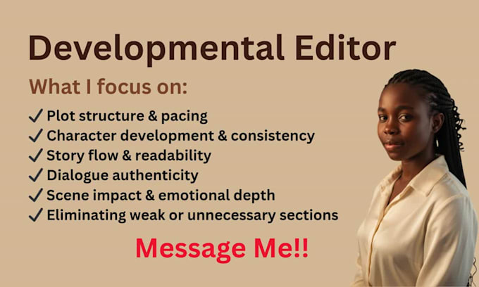 developmental edit your romance or sci fi manuscript