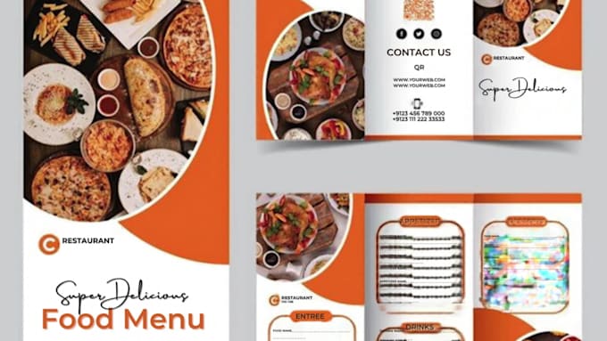 Do food menu design restaurant menu design digital food menu design qr ...