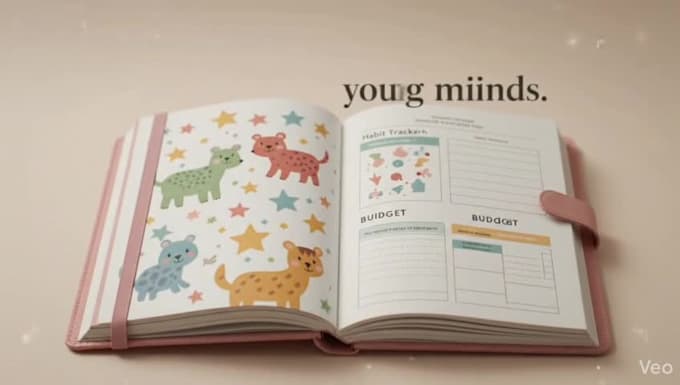 design a premium journal, planner, workbook for amazon KDP