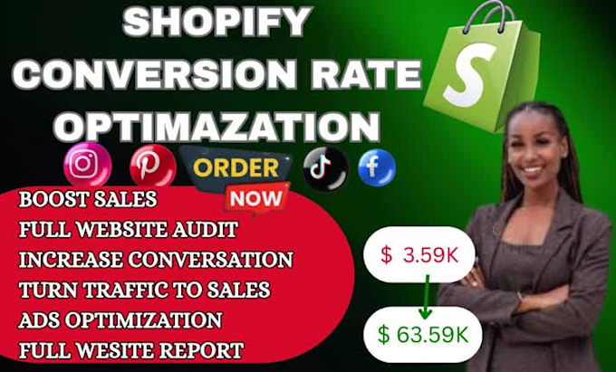 boost sales with shopify cro shopify store audit