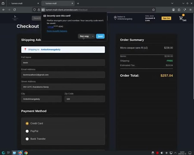 build a high performance react ecommerce storefront with vite and tailwind CSS