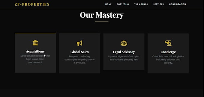 build or redesign a luxury business wordpress website