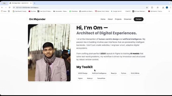 build a modern responsive website
