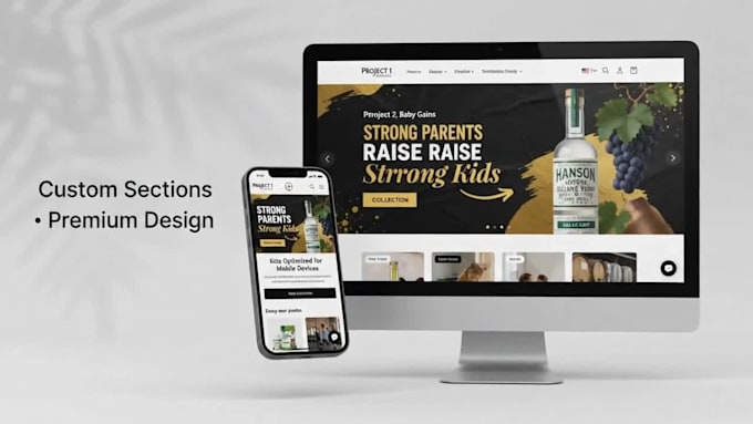 build a professional shopify store for your business