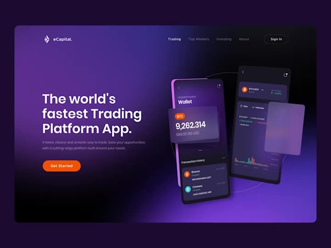 design premium 3d website animations and interactive UI effects