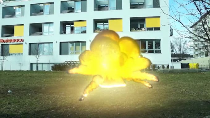 create smoke effect, horror effect, vfx fire explosion effect, compositing vfx