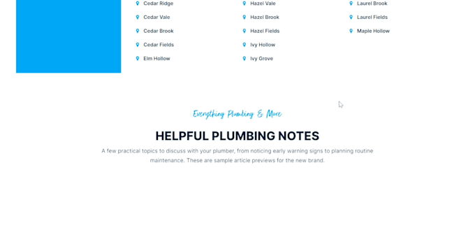 build a modern website for plumbers, electricians, roofers, and hvac businesses