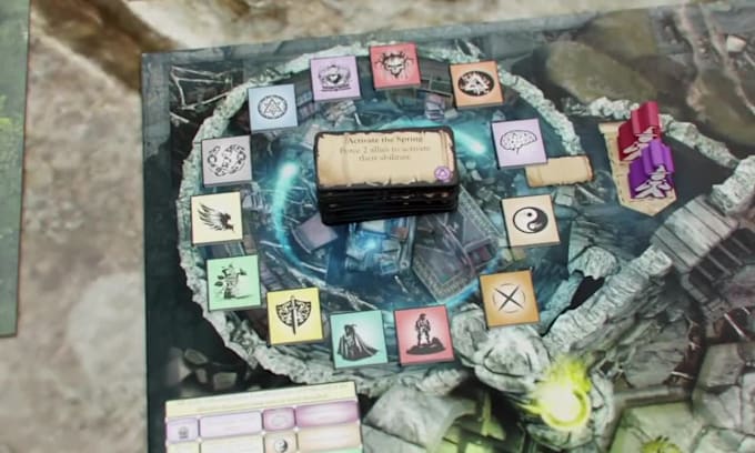 do cinematic 3d board game tabletop animation for kickstarter, gamefound, amazon