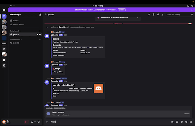 build a custom discord bot for your server