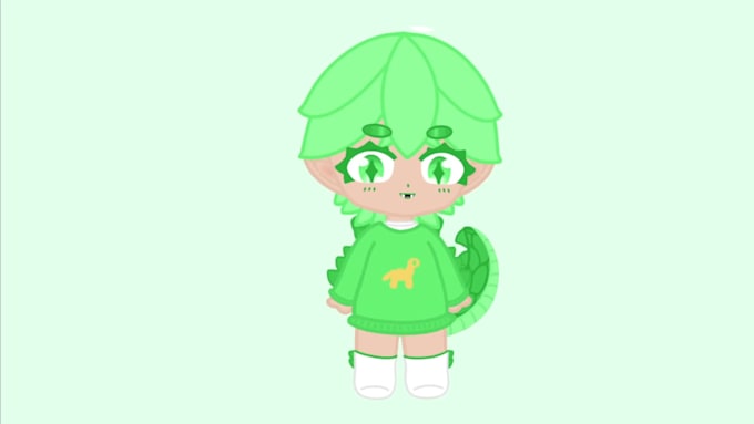 draw and rig a chibi vtuber model