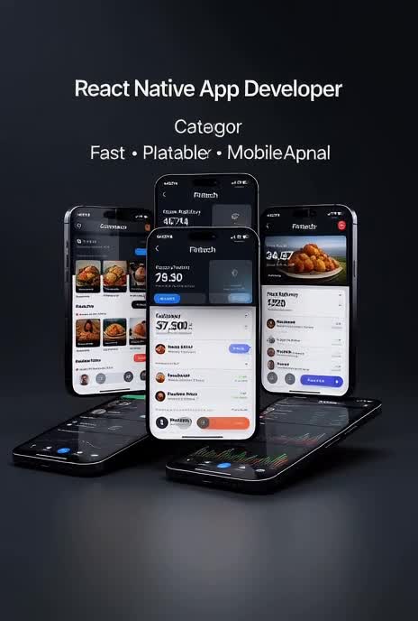 do mobile app development ios app android app web app in react native
