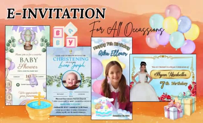 invitation design for events