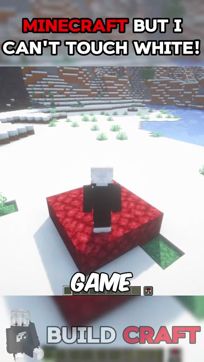make a minecraft shorts and youtube videos