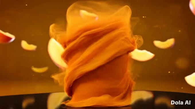 create a cinematic ai perfume advertising video