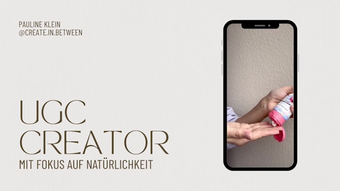 create professional authentic ugc videos in german, deutsch