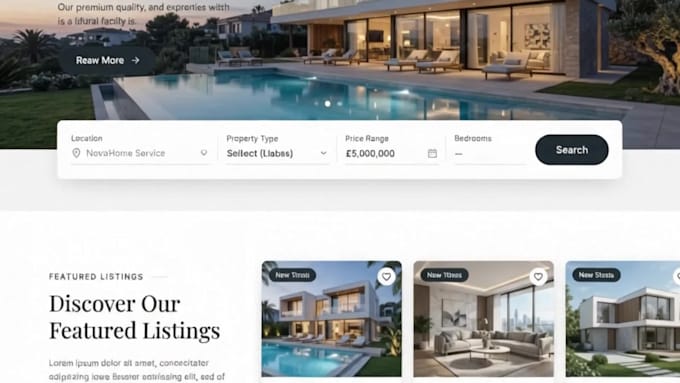 build a modern real estate website in wordpress