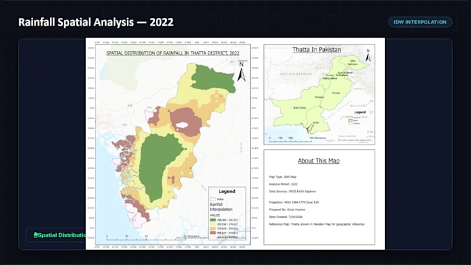 create professional gis maps, map layouts, spatial analysis with gis report