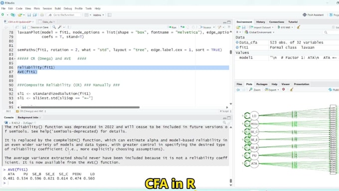 do survey statistical analysis, visualization in rstudio, spss