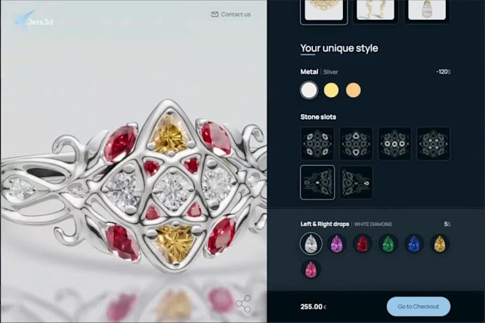 develop interactive 3d product configurator using three js webgl and shopify