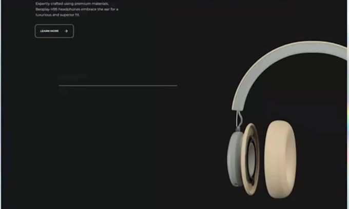 3d animated website wordpress animation spline rive threejs webgl parallax, r3f