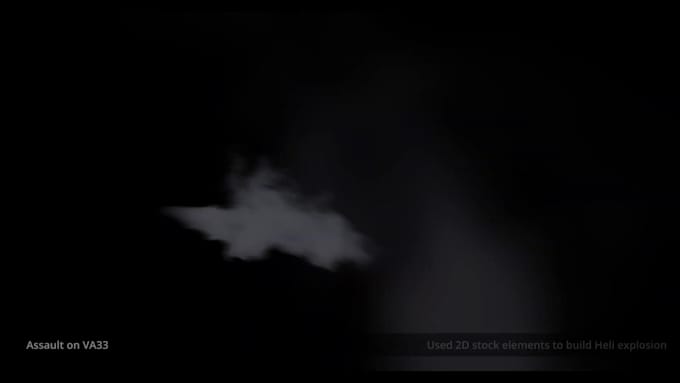 professional vfx compositing, special effect, fire explosion, cgi integration
