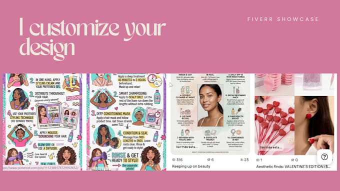 create pinterest post for your brand or interest