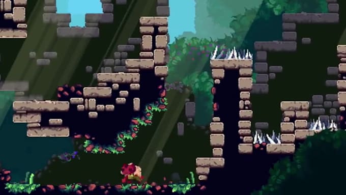 create 2d pixel animation sprite pixel art tilesets character animation game art