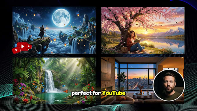animate your still image into seamless loop animation video
