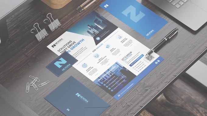 design corporate business flyer and company brochure