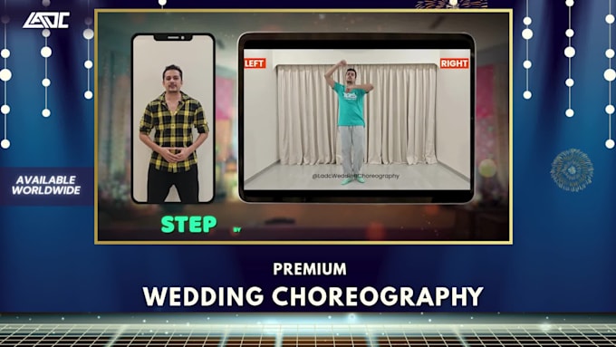 create stunning virtual wedding choreography for your sangeet or first dance