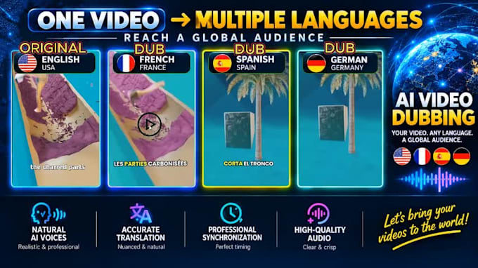 ai video dubbing specialist