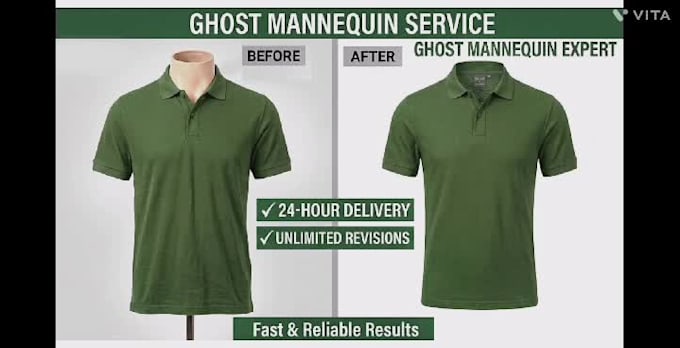 do ghost mannequin and neck joint for clothing