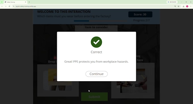 create an interactive elearning course in articulate storyline 360