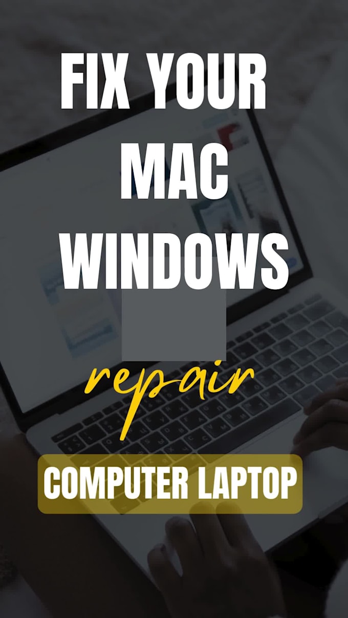 repair, fix your windows, mac, computer, laptop