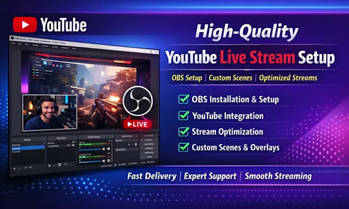 setup and optimize your youtube streaming with obs for high quality live videos