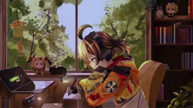 create lofi animation still loop animated gif animation video