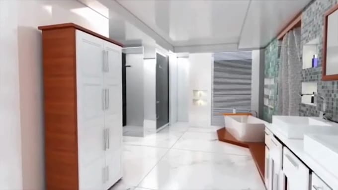create photorealistic 3d architectural walkthrough animation sketchup 3d model