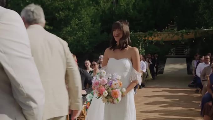 cinematic wedding video editing