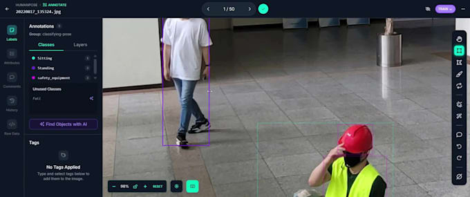 do image annotation and bounding box labeling for computer vision