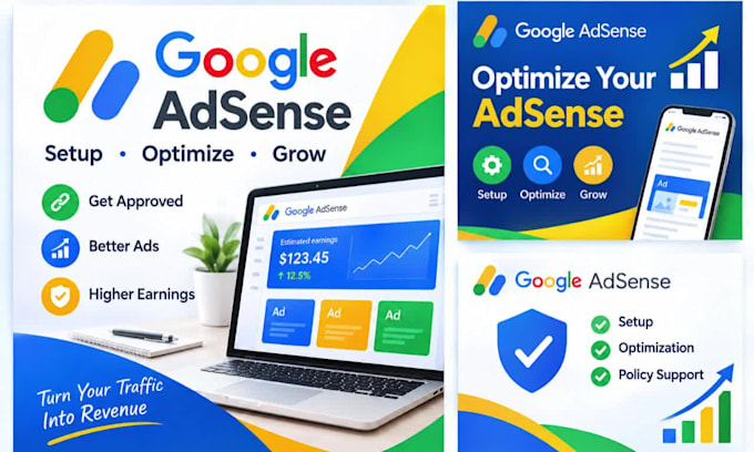 set up and optimize google adsense for your website