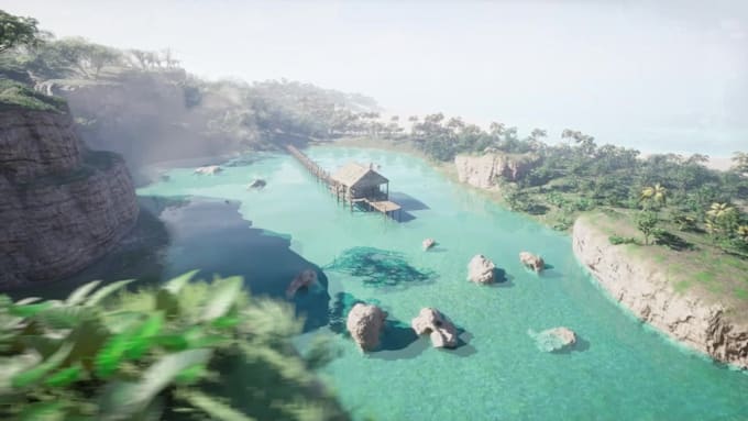create stylized or realistic ue5 game environments