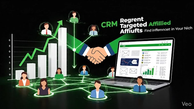 recruit targeted affiliates and influencers for your affiliate program